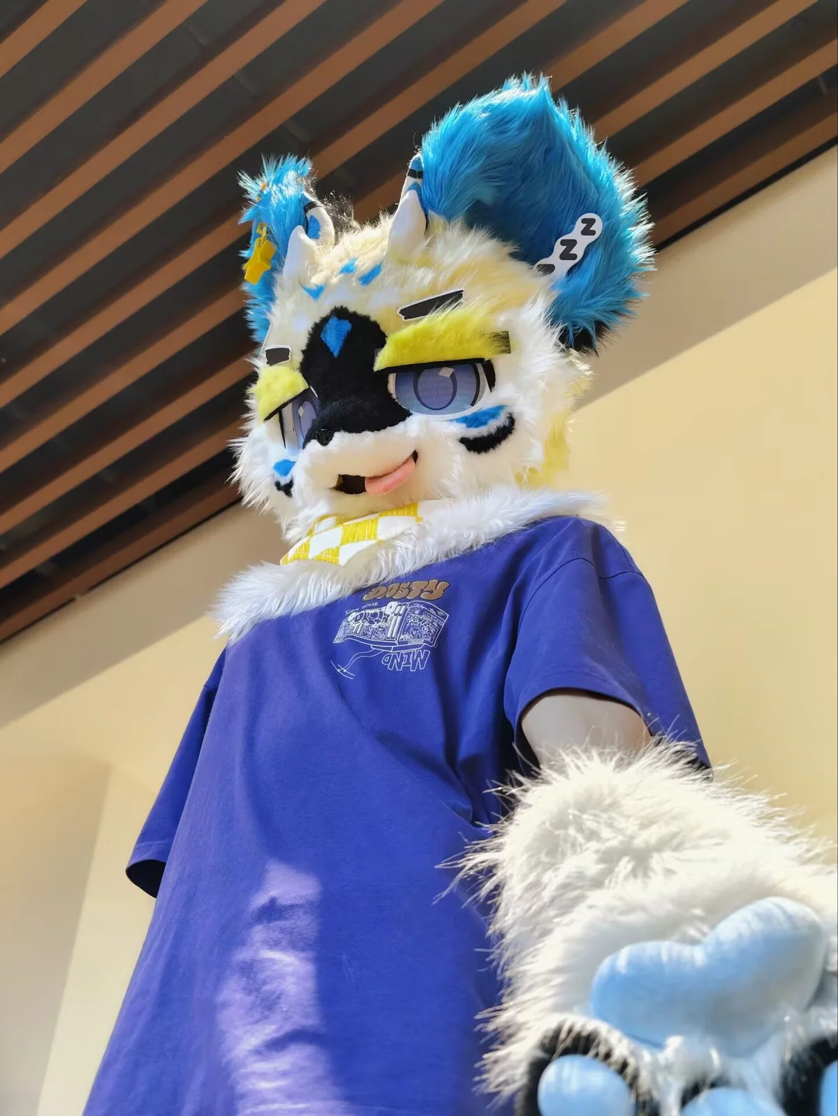 苍曦的 furry 兽装成员档案照片